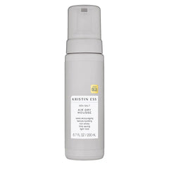 Kristin Ess Hair Sea Salt Air Dry Mousse for Volume + Texture - Styling Product For Wavy + Curly Hair, Light Hold, For Fine to Medium Hair, Non-Sticky, Vegan, 6.7 fl oz