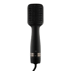 Kristin Ess Hair Volumizing Blow Dryer Brush - Blowout + Hair Straightening Brush - Ceramic + Ionic - Dry, Smooth + Volumize Hair - Flat Padel Base for Faster Blowout - 3 Wind Speeds + 4 Heat Settings