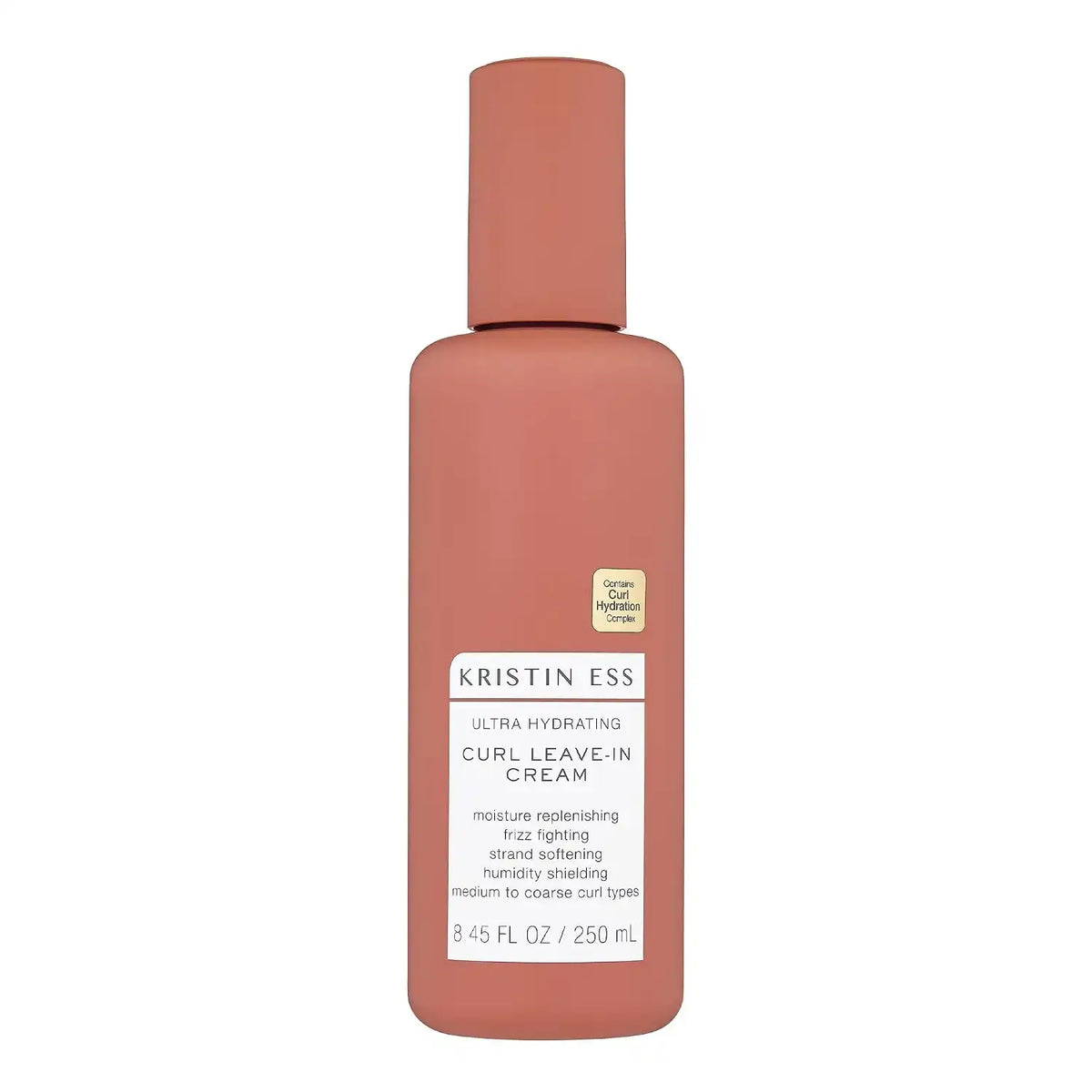 Kristin Ess Hair Ultra Hydrating Curl Leave-In Cream for Curly Hair with Frizz Control, 8.45 fl oz