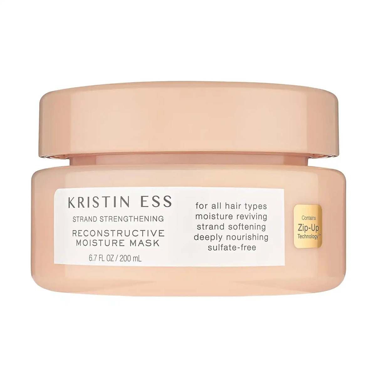 Kristin Ess Hydrating Deep Conditioner Protein Hair Mask - Shea Butter + Coconut Oil Hair Treatment for Dry Damaged Hair - Deep Conditioning, Strengthening, Softening, Anti-Frizz - Pear + Amber Scent