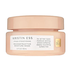Kristin Ess Hydrating Deep Conditioner Protein Hair Mask - Shea Butter + Coconut Oil Hair Treatment for Dry Damaged Hair - Deep Conditioning, Strengthening, Softening, Anti-Frizz - Pear + Amber Scent