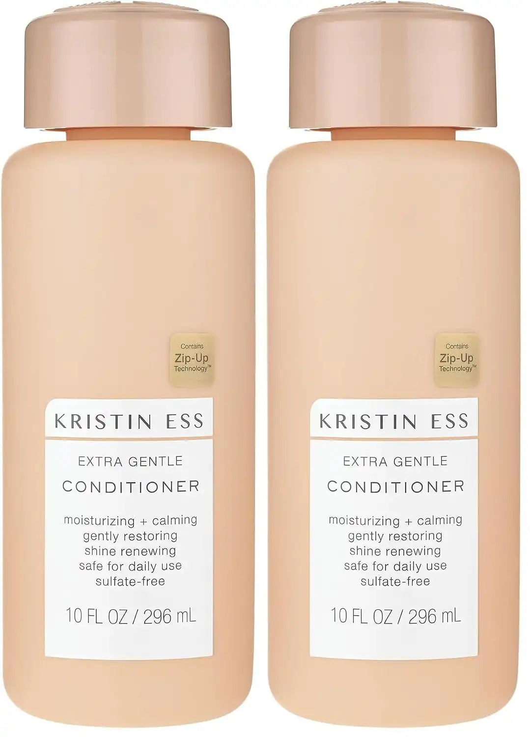 Kristin Ess Hair Extra Gentle Conditioner for Sensitive Skin + Scalp, Moisturizing + Hydrating Conditioner for Dry Hair, Vegan, Color Safe + Keratin Safe, 10 fl oz (Pack of 2)