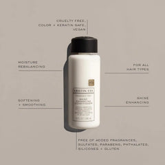Kristin Ess Hair Fragrance Free Shine Enhancing Conditioner for Moisture, Hydration + Shine, Vegan, Paraben, Sulfate, Phthalate and Silicone Free, Gluten Free, 10 fl. oz.