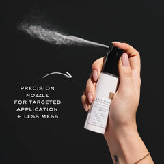 Kristin Ess Travel Size Dry Shampoo Powder For Oily Hair - Fresh Pear Fragrance - Non-Aerosol Style Extender - Sulfate Free, Color Safe, Vegan + Clean - Lightweight - Easily Blends In Dark Hair