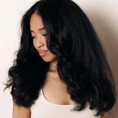 Kristin Ess Hair Volumizing Blow Dryer Brush - Blowout + Hair Straightening Brush - Ceramic + Ionic - Dry, Smooth + Volumize Hair - Flat Padel Base for Faster Blowout - 3 Wind Speeds + 4 Heat Settings