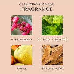 Kristin Ess Clarifying Detox Shampoo for Oily Hair, Build Up + Hard Water - Anti Residue Purifying + Cleansing Shampoo with Pump - Volumizing -Sulfate Free, Color Safe + Vegan - Curly Product- 33.8oz